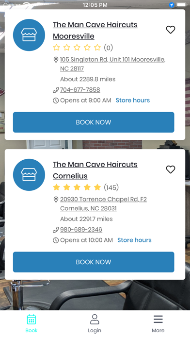 The Man Cave Haircuts Screenshot