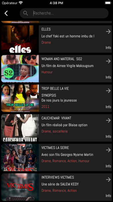 CINAF TV Screenshot