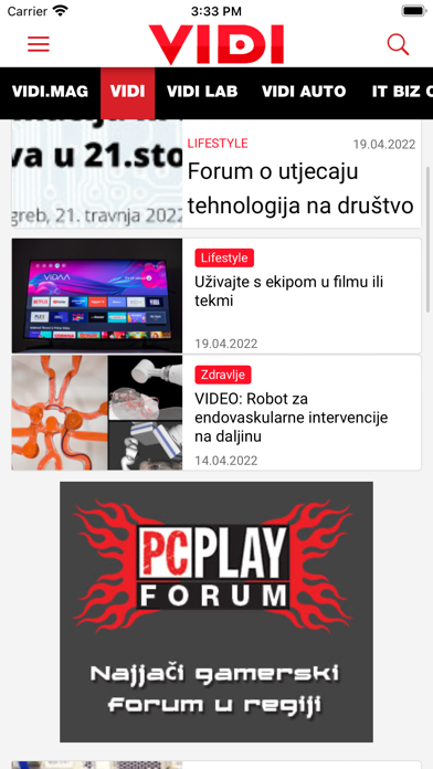 Screenshot #3 pour Vidi časopis