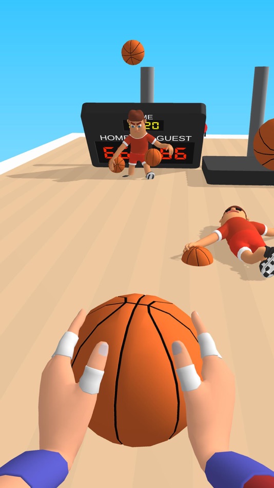 #4. Silly Basketball 3D (iOS) Podle: Mustafa Akbaba