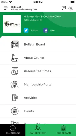 Game screenshot HillCrest Golf and CC hack