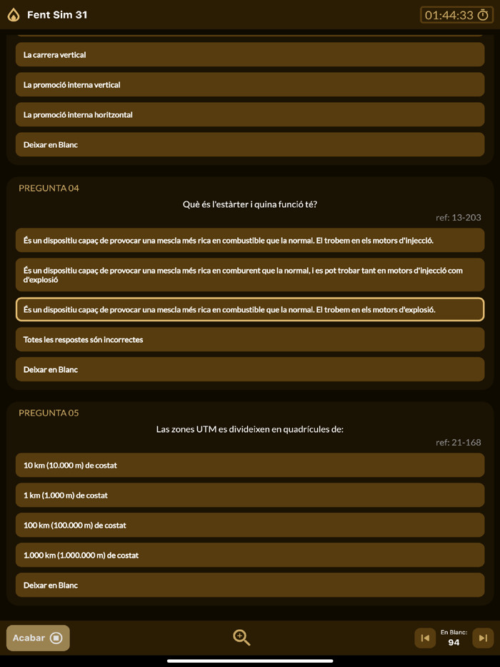 Acadèmia Bombers - Oposicions