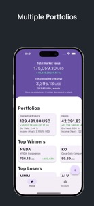 Inveester: Dividends & Stocks screenshot #1 for iPhone