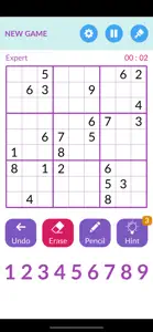 Sudoku - Puzzle Brain Game screenshot #2 for iPhone