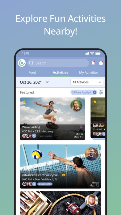 Unwynd: Plan Group Activities Screenshot