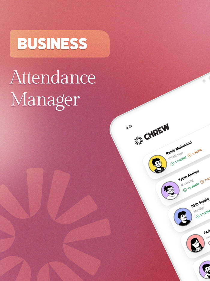 CHREW - Attendance  Payroll