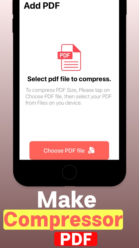 PDF compressor reduce pdf size - 1.3 - (iOS)