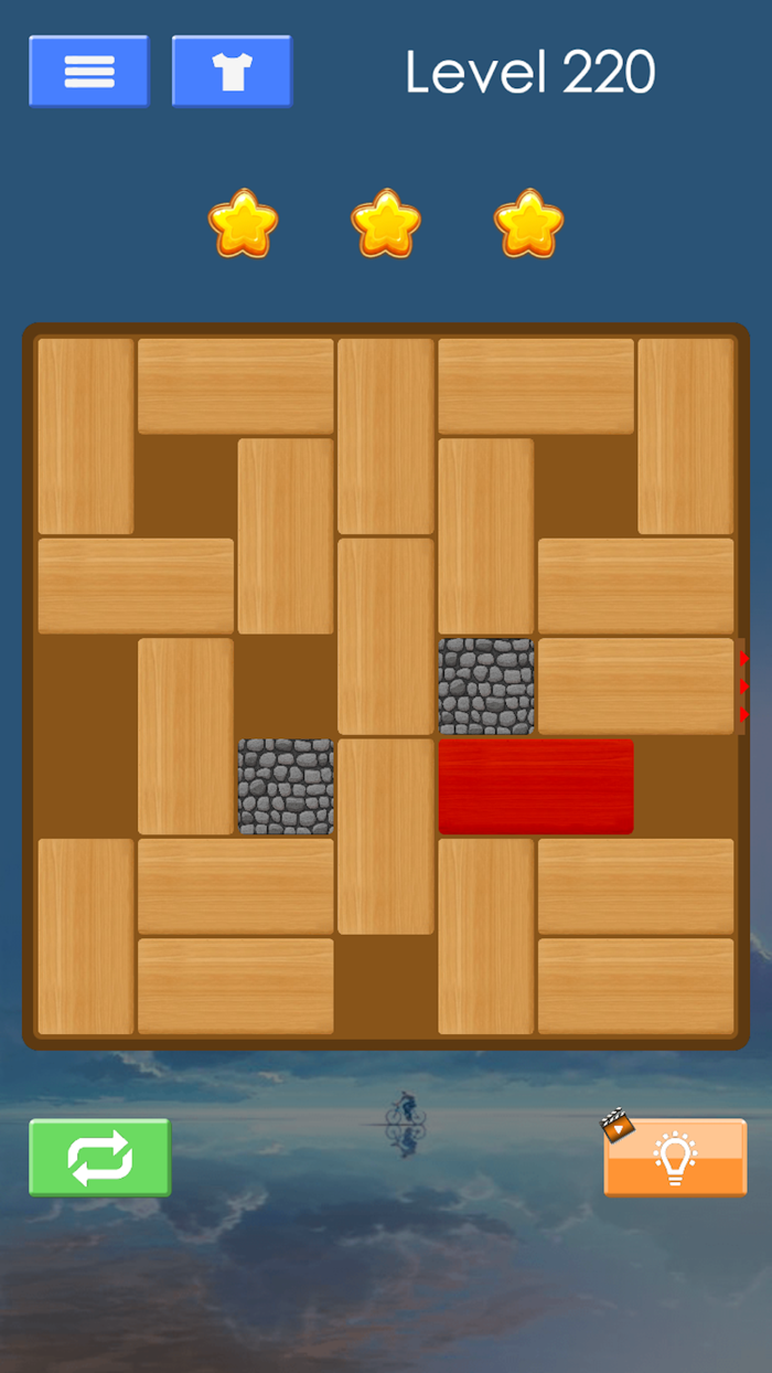 Unblock Wood - Red Wood