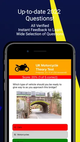 Game screenshot Motorcycle Theory Test apk