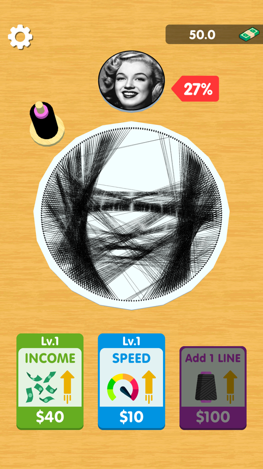 #2. String Art (iOS) 由: SUPERSONIC STUDIOS LTD