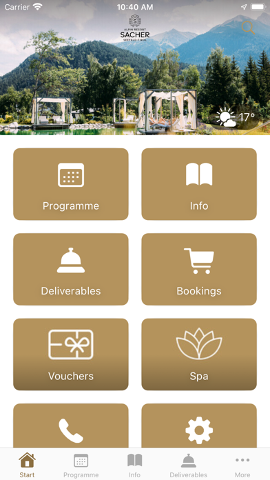 Alpin Resort Sacher Screenshot