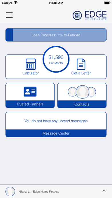Edge Home Finance Screenshot