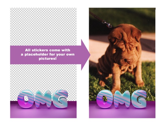 delicious Pixies iPad screenshot 3 - Stickers app