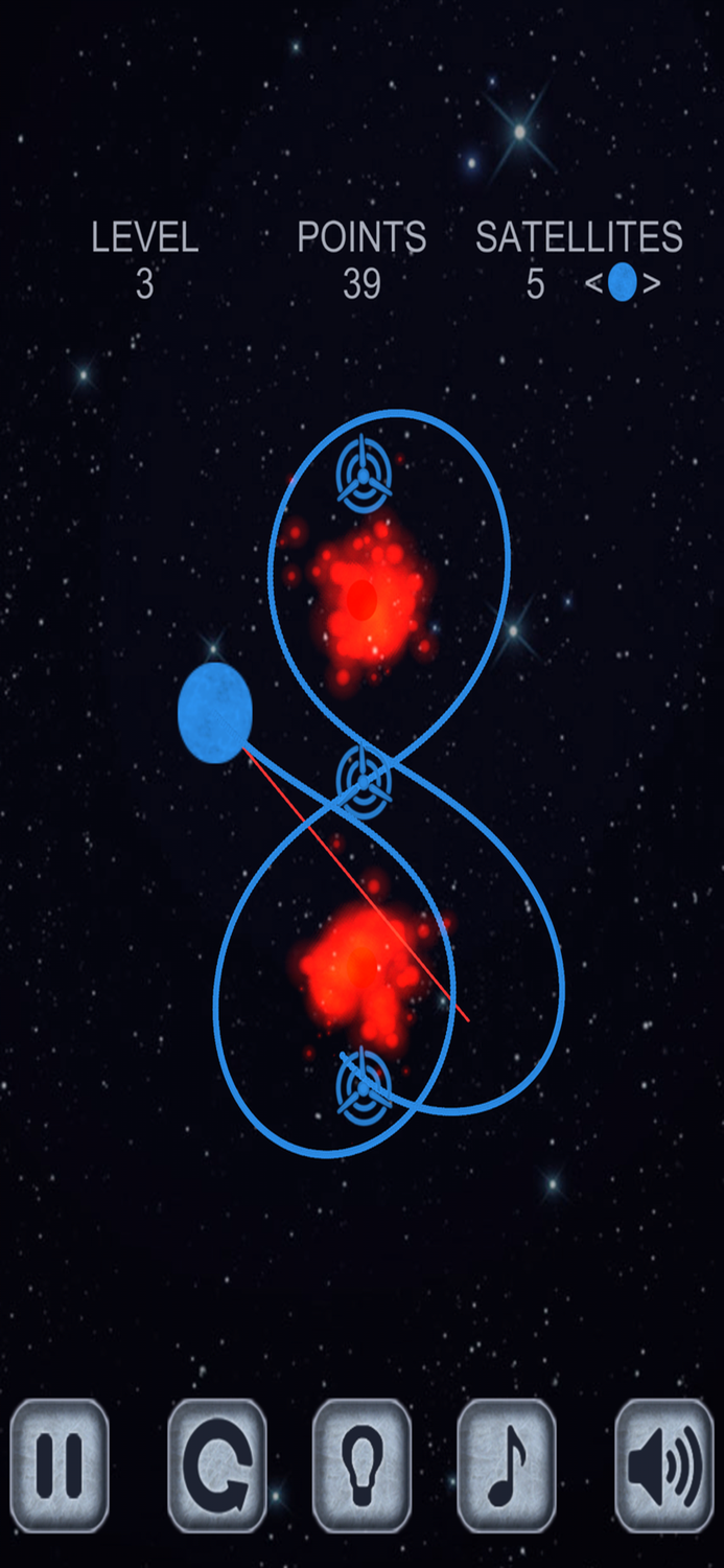 Crazy Orbits. Universe