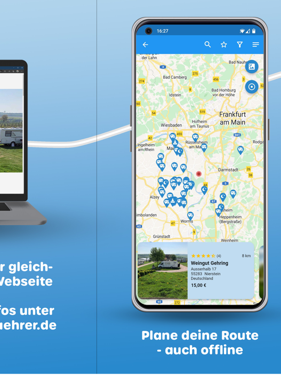 Screenshot #6 pour Stellplatzfuehrer.de