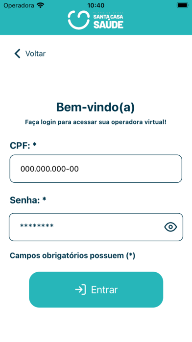 Santa Casa Saúde Campo Grande Screenshot