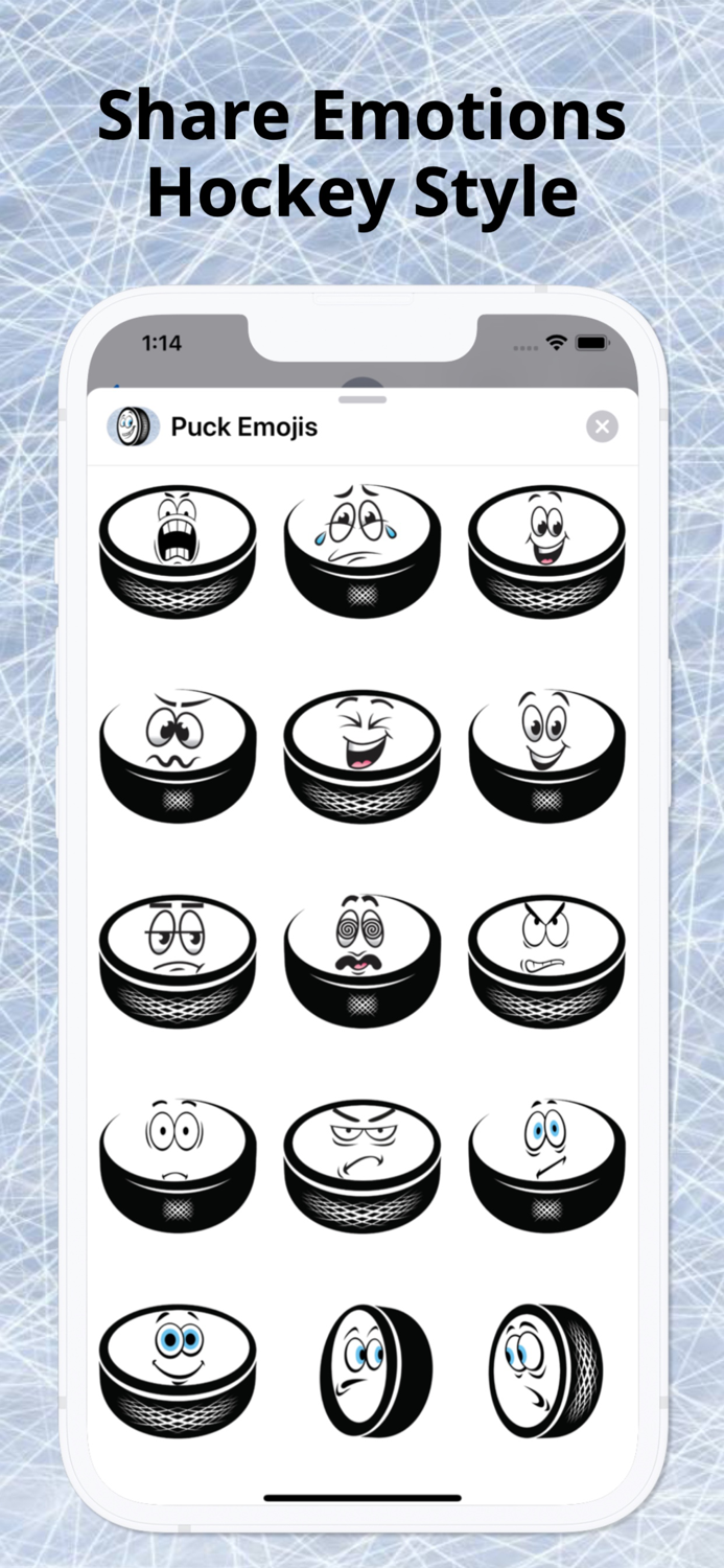 Ice Hockey Puck Emojis