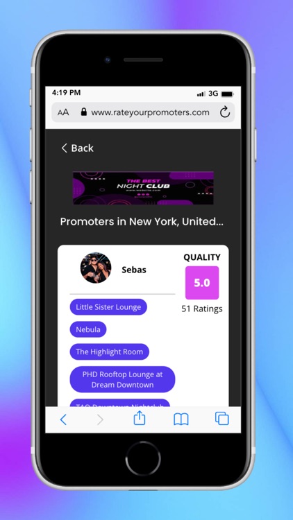 Rate Your Promoters