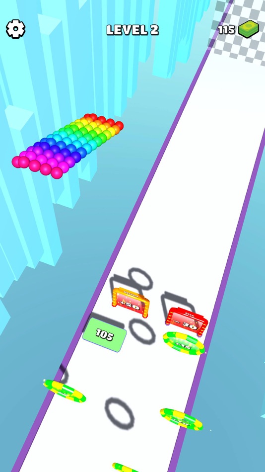 #2. Bounce them all (iOS) 由: Atakan Cakir