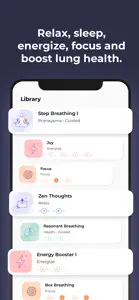 Breethr - Breathing Exercises screenshot #4 for iPhone