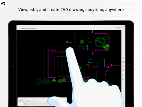 AutoCAD iPad app afbeelding 2