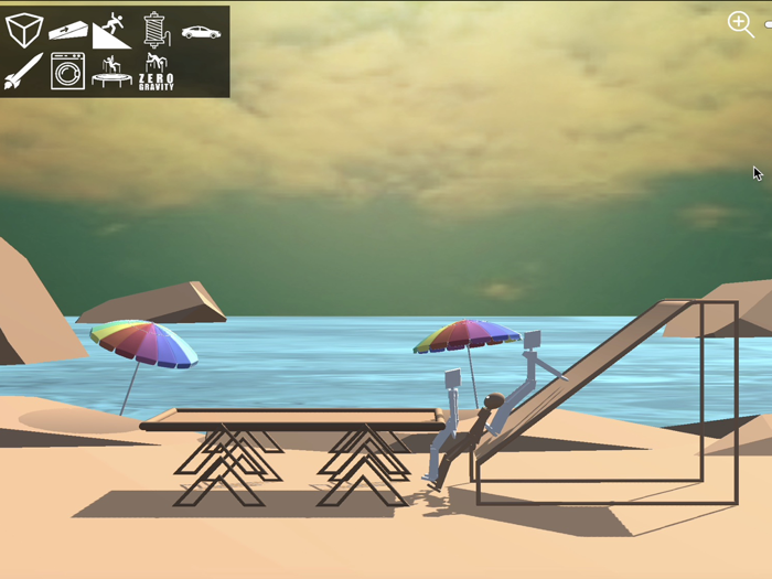 Beach Sand Physics Playground