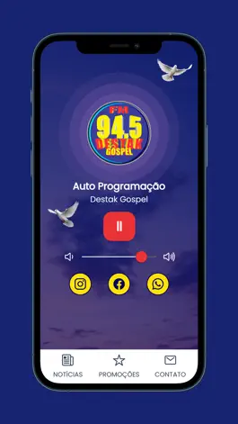Game screenshot Rádio Destak Gospel apk