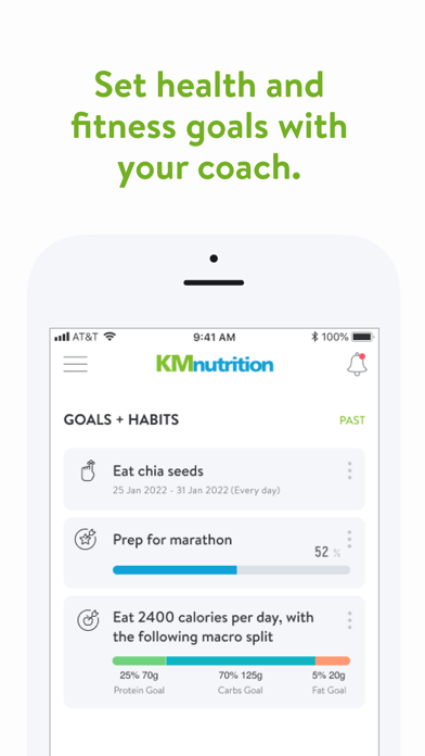 KM Nutrition Screenshot