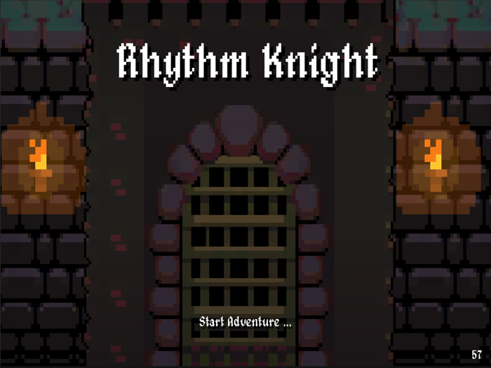Rhythm Knight Roguelite Game