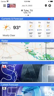 east texas storm team iphone screenshot 1