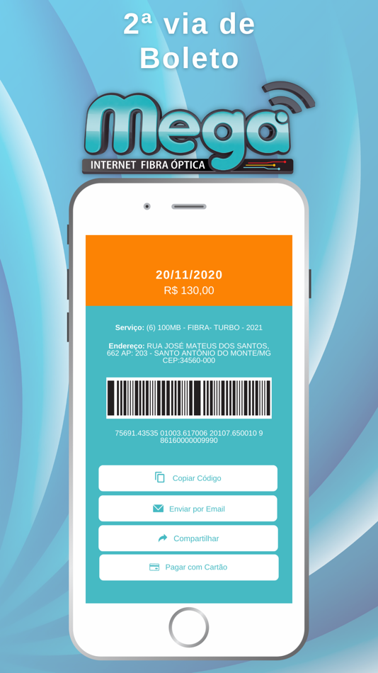 #4. Mega Mais Telecom (iOS) 由: HubSoft