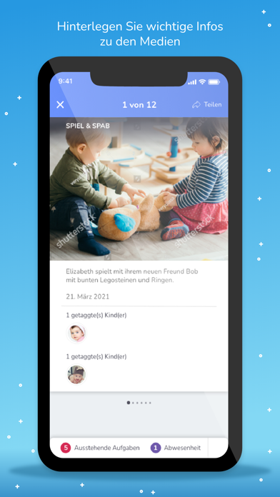 Kidling Kita Eltern Screenshot