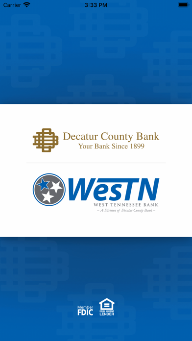 Decatur County Bank Retail Screenshot