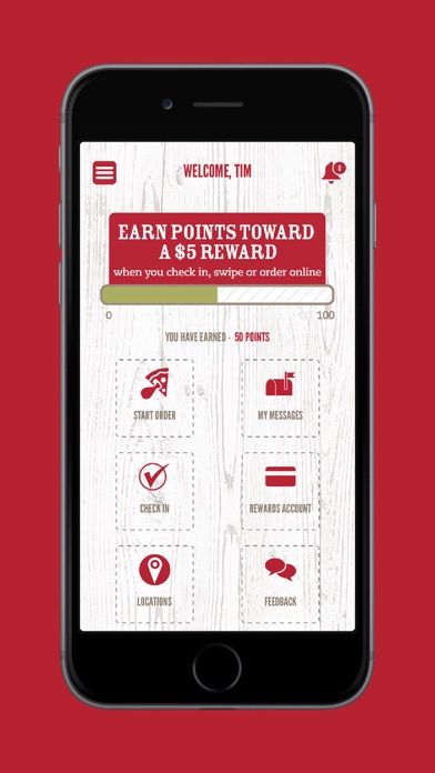 Pizza Ranch Rewards Screenshot