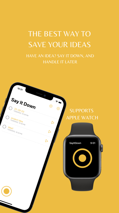 Screenshot #1 pour SayItDown