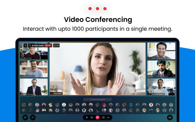 Screenshot #3 pour Cliq - Team communication