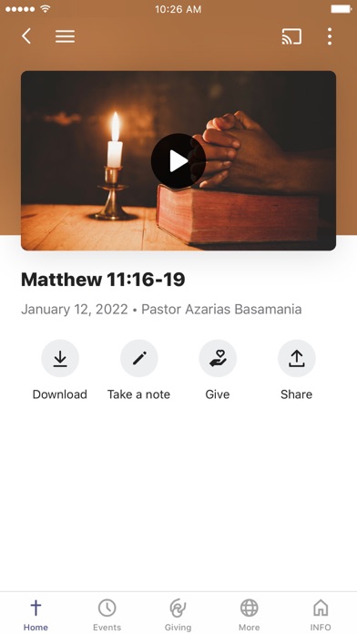 Calvary Chapel Bells Flats Screenshot