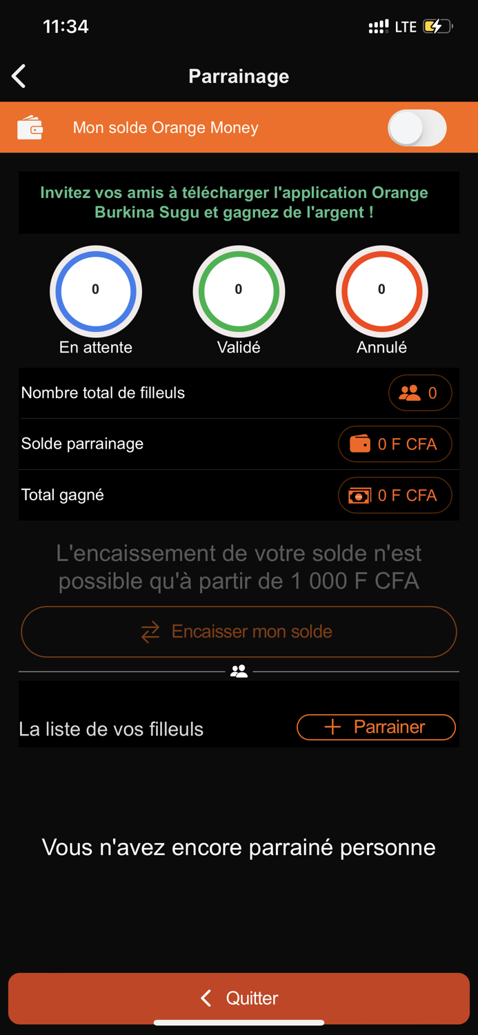 Orange Money Burkina Faso