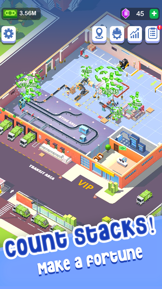 #4. Recycle Tycoon 3D (iOS) 由: Khurram Samad