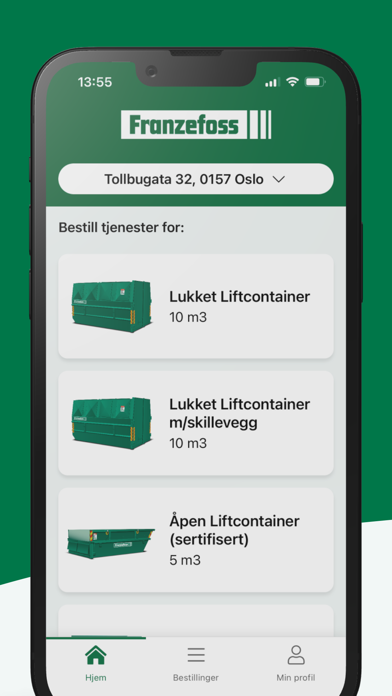 Franzefoss Gjenvinning Screenshot