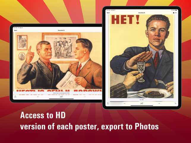 ‎Soviet posters HD Screenshot