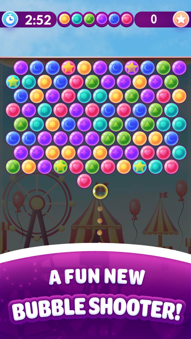 Real Money Bubble Shooter Game Screenshot