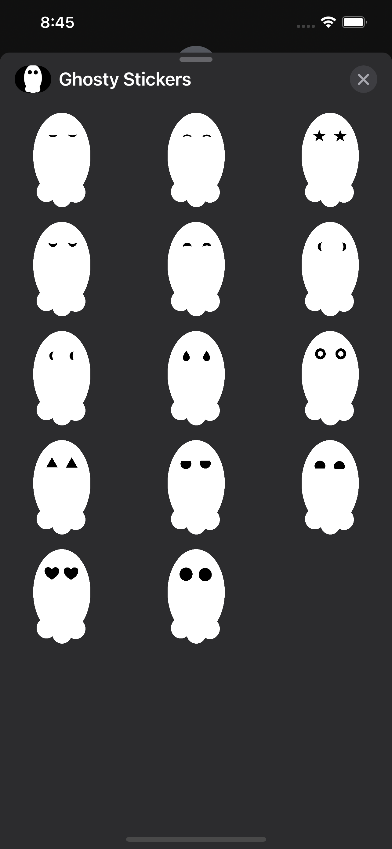 Ghosty Stickers