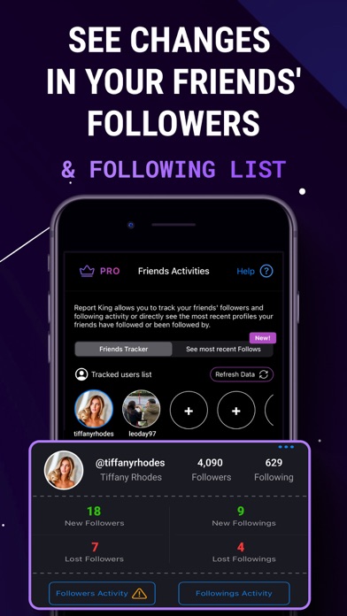 Report King: Followers Trackerのおすすめ画像7