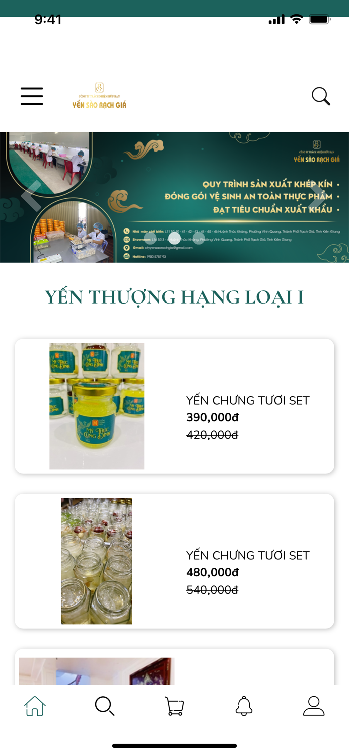 Yến Sào Rạch Giá