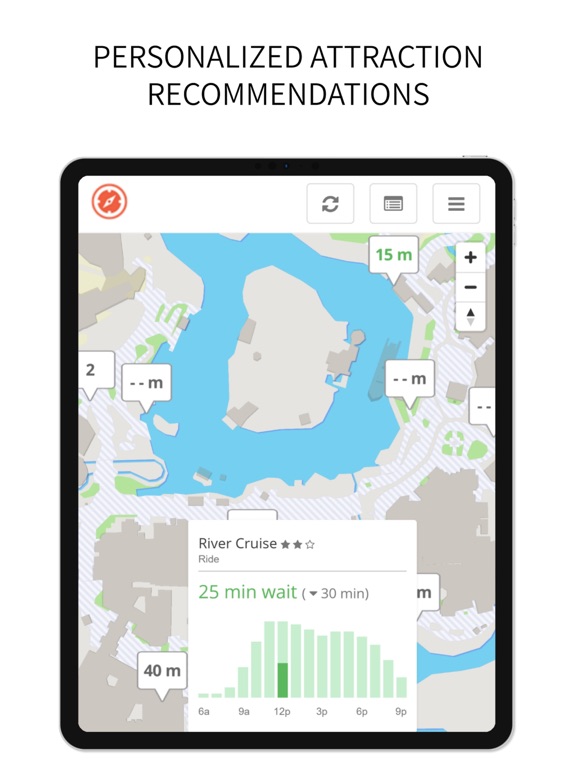 My Park Visit iPad screenshot 1 - Travel app