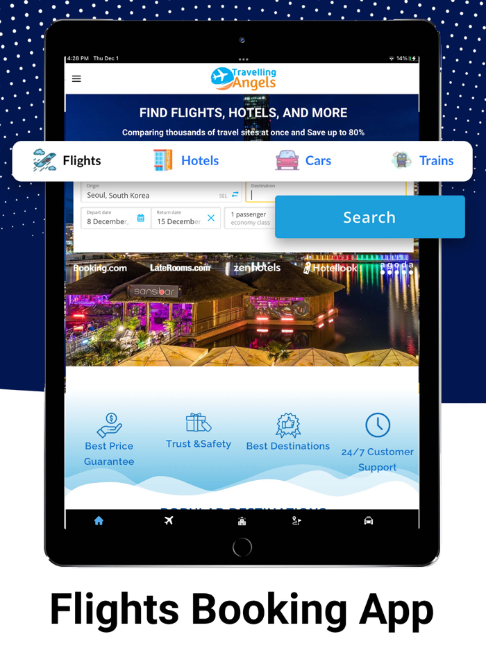 Travelling Angels Booking App