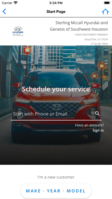 Sterling McCall Hyundai Screenshot