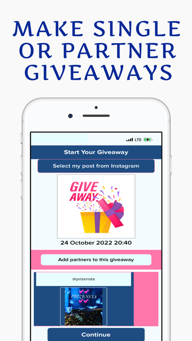 Giveaway Picker for Instagram™ by Omer Faruk