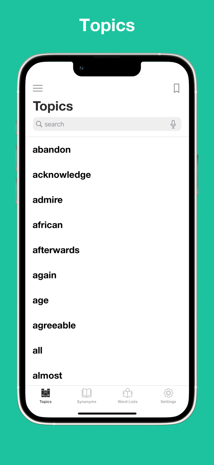Latin synonym handbook